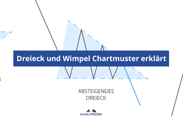 Dreieck und Wimpel Chartmuster erklärt