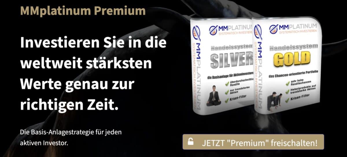 mmplatinum premium Börsenbriefe Handelssystem