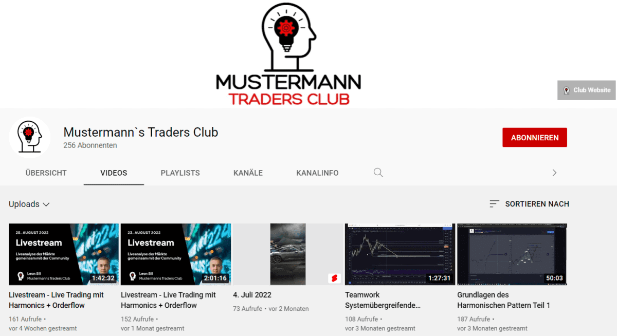 mustermann traders club youtube