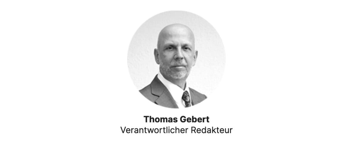 Thomas Gebert, leitender Redakteuer des Gebertbriefs und Entwickler des Gebert-Indikators
