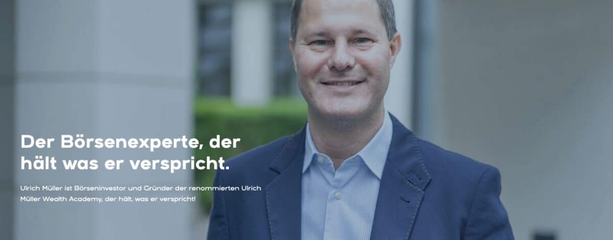 Ulrich Müller - Gründer der Wealth Academy